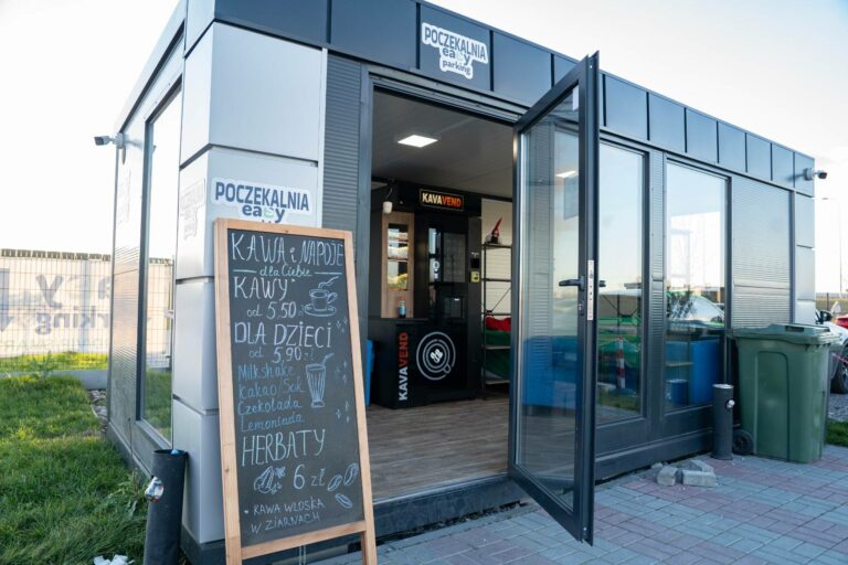Parking przy lotnisku Chopina